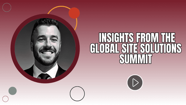 Insights From the SCRS Global Site Solutions Summit