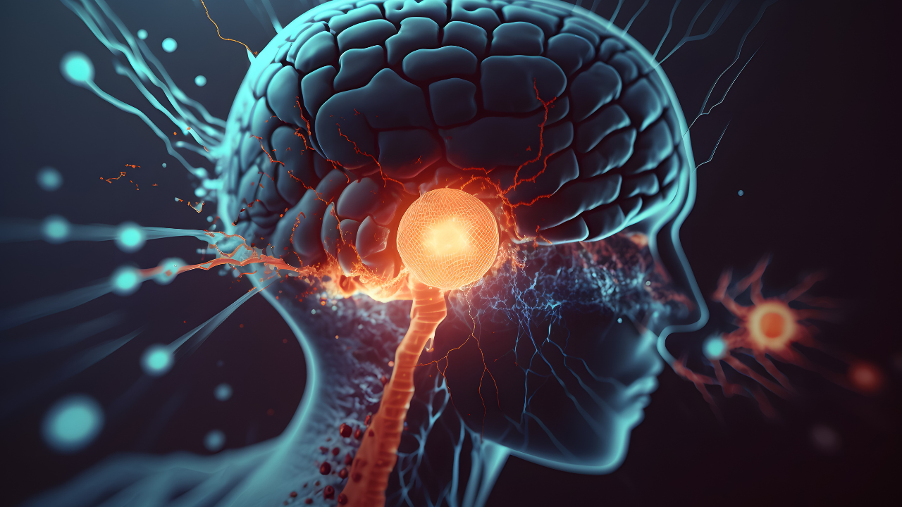 Disease dementia, memory loss. Human losing parts of head as symbol of decreased mind function alzheimer. Generation AI. Image Credit: Adobe Stock Images/Adin