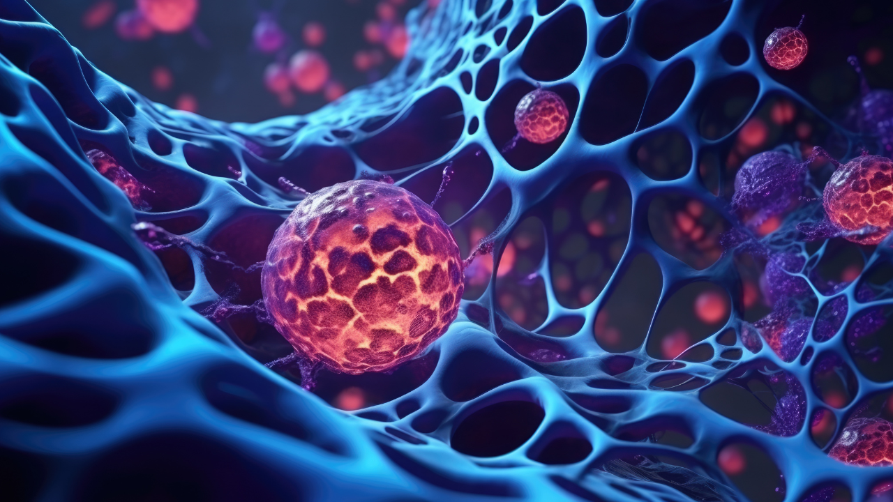Cancer cell metastasis disease anatomy concept as growing malignant tumor on organ inside human body. 3D illustration.. Image Credit: Adobe Stock Images/Oksana Smyshliaeva