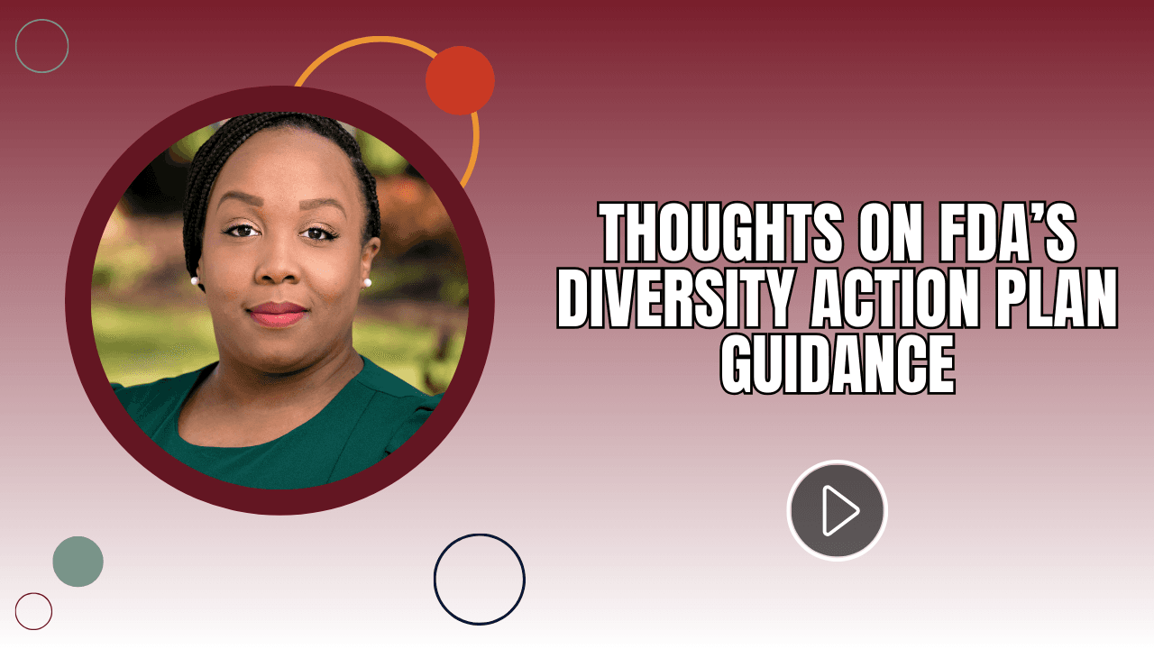 Ashley Moultrie of Javara Shares Thoughts on FDA’s Diversity Action Plan Guidance